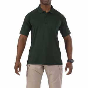 5.11 Tactical men’s performance shirt sleeve polo (71049) Green Small NEW
